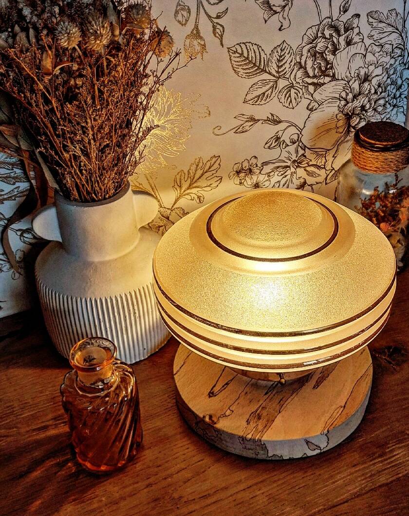 Lampe vintage art déco