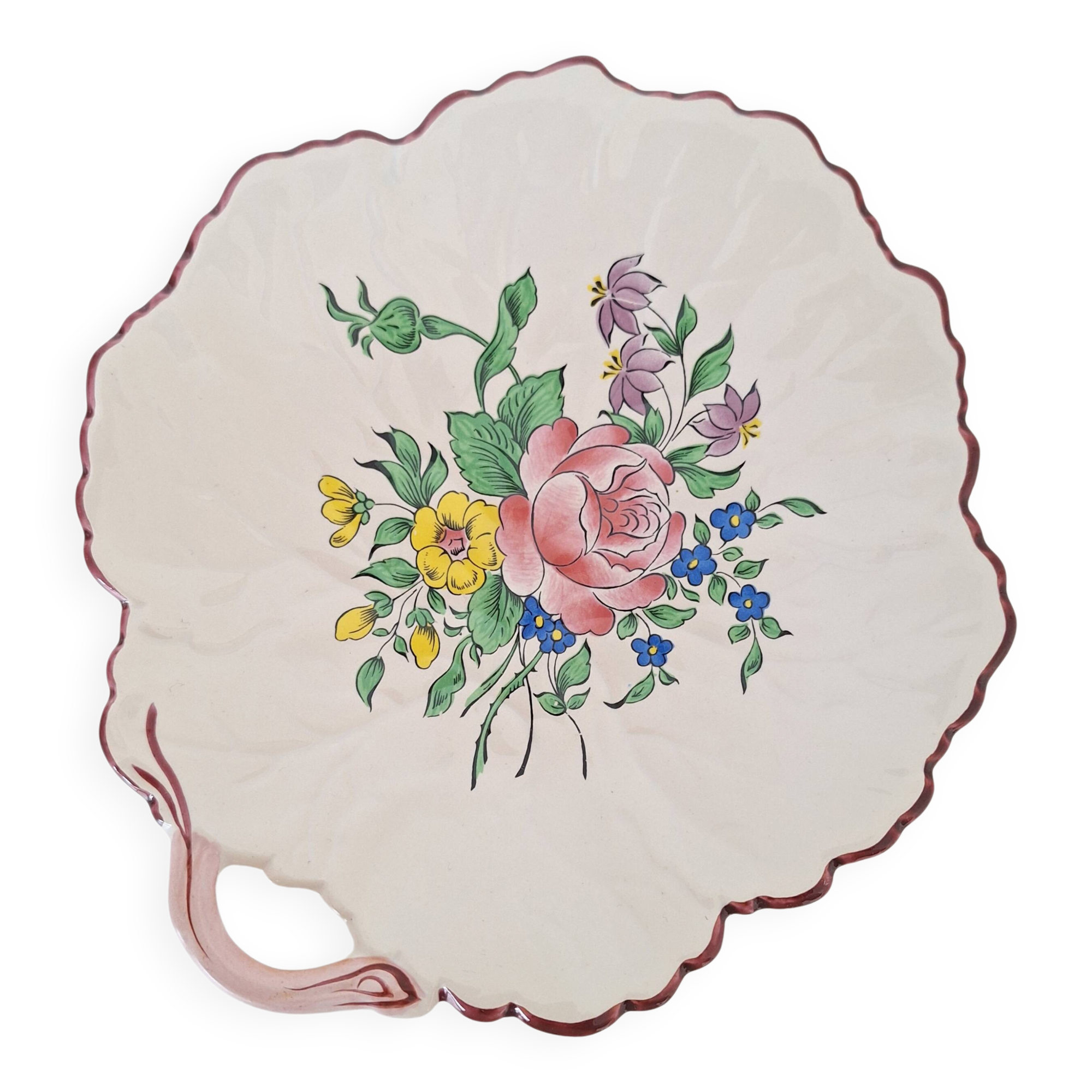 Flower bowl Luneville