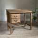 Bureau de métier vintage en chêne massif