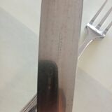 Serving cutlery in silver metal