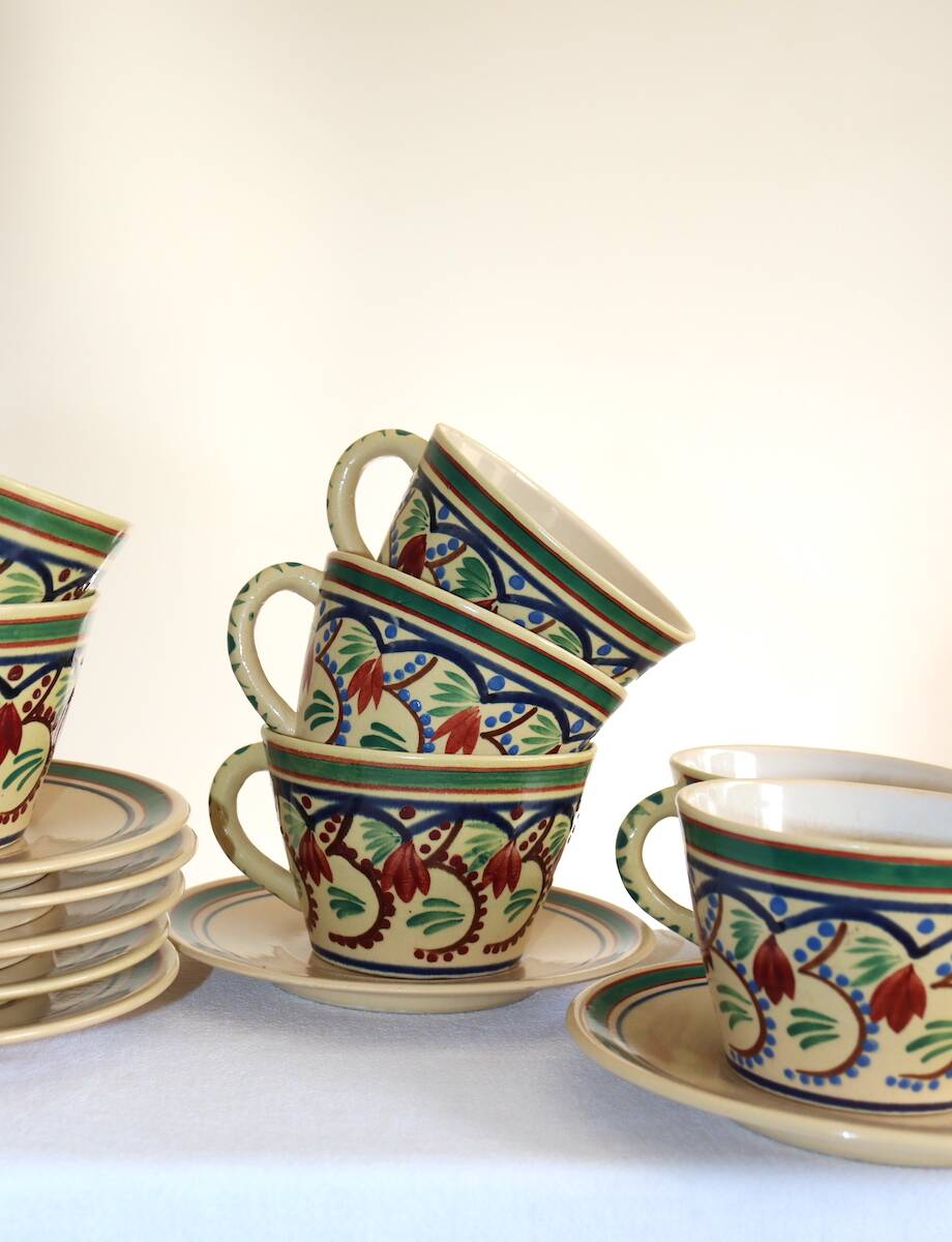 Ceramic tea cups Keraluc