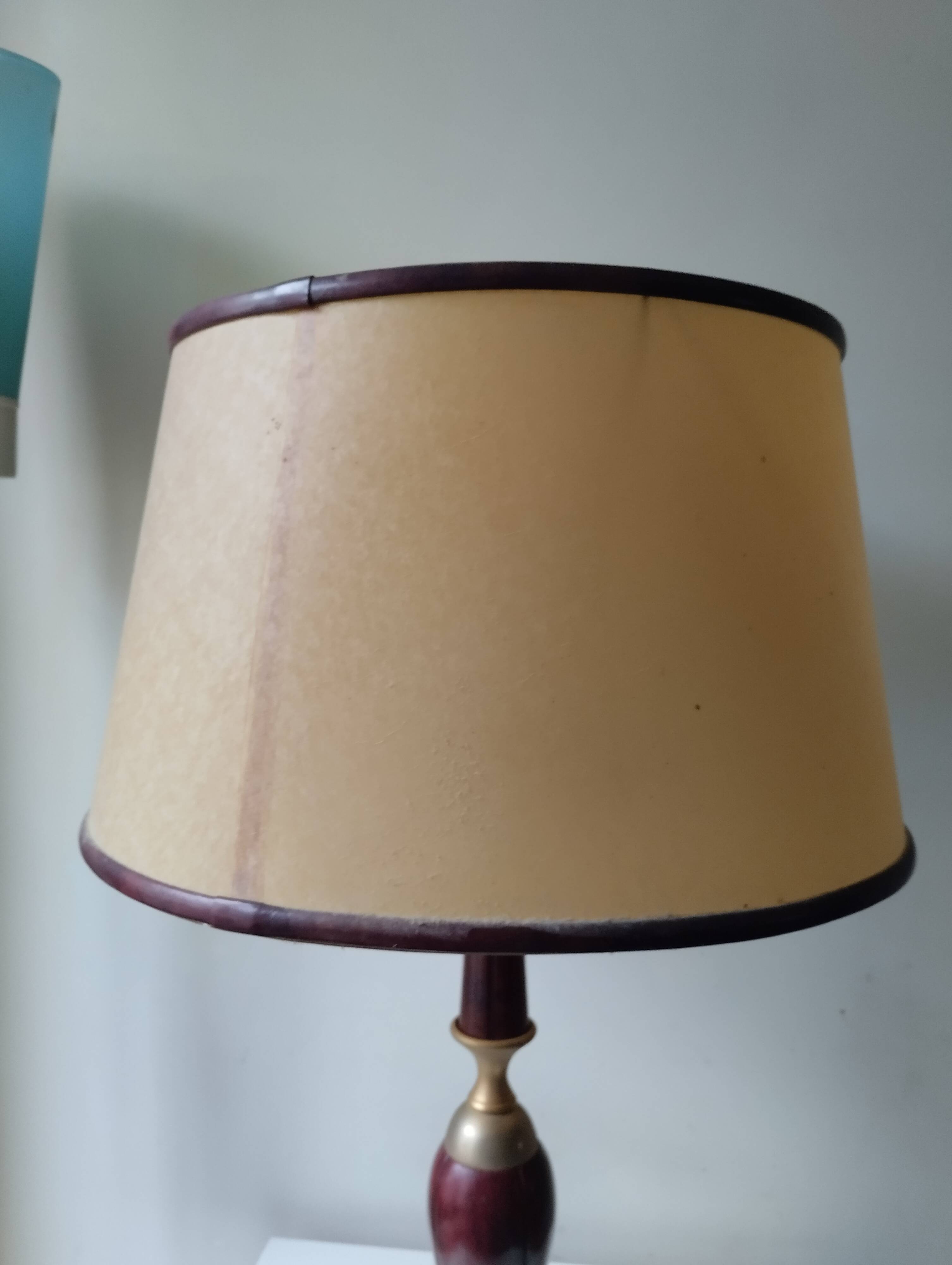 leather tanner lamp 1960