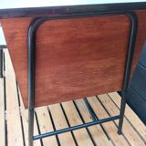 Formica modernist desk and chair