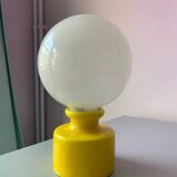 Lampe de table année  70 en céramique