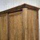 Oak wardrobe with sliding doors from the 1930s.