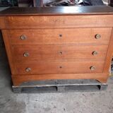 Chest of drawers XIXth solid wood