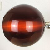 Lampe space age eyeball années 70, rouge