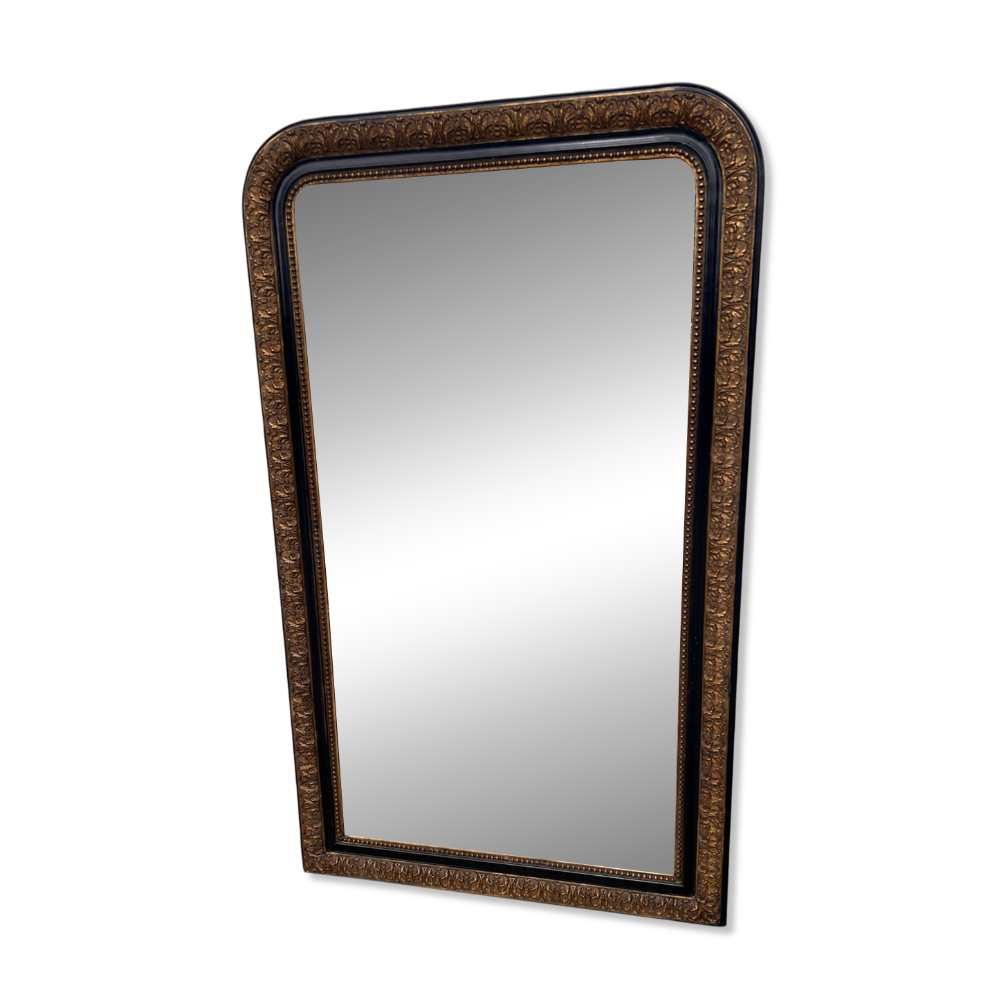 Large gold mirror