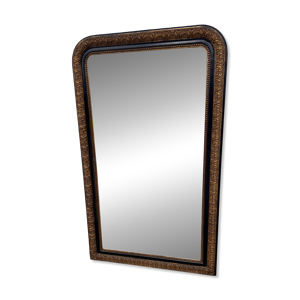 Grand miroir doré