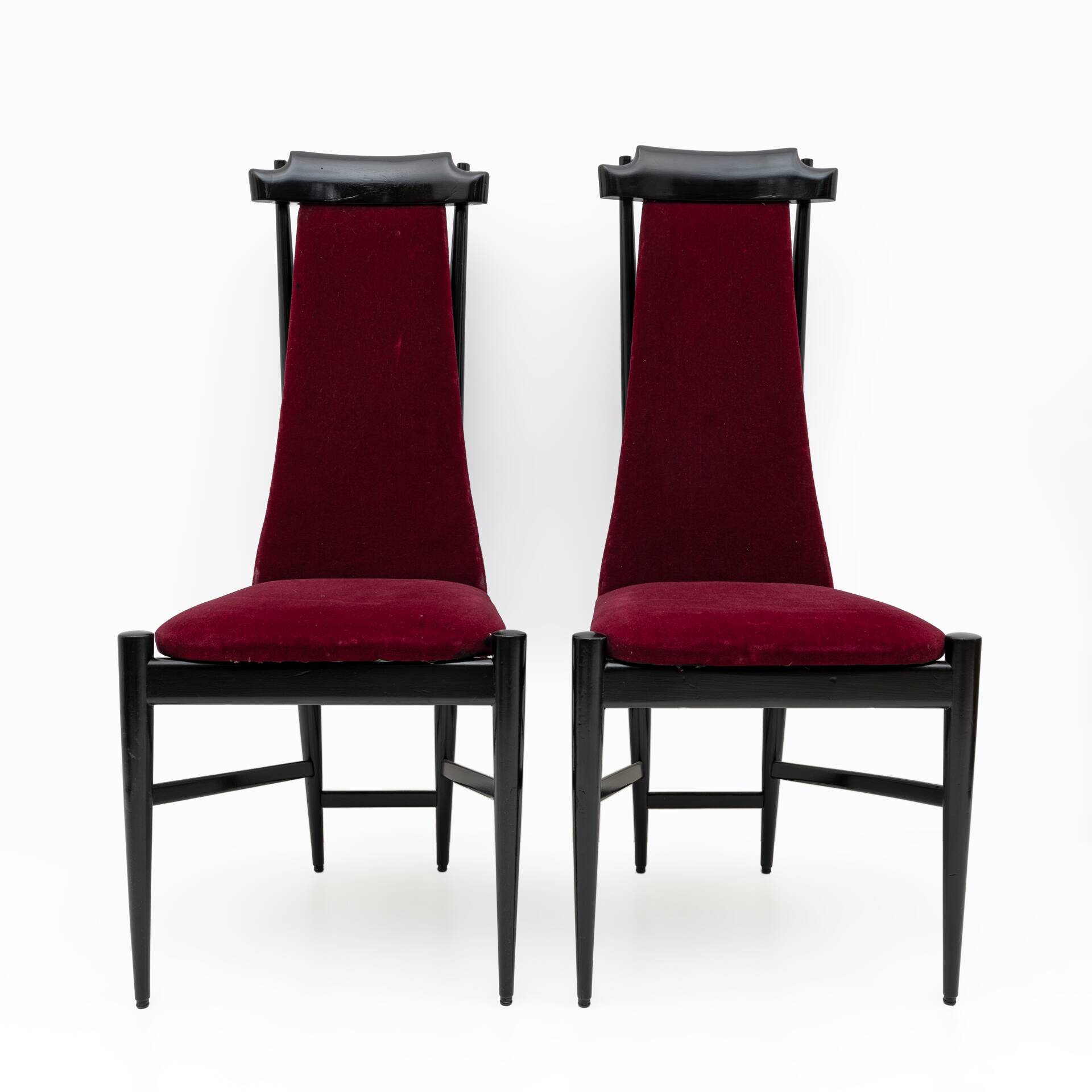 Sergio Rodrigues Mid-century Modern Brazil Chairs, 1960s