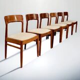 6 chaises Kai Kristiansen