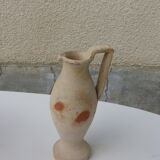 Vase amphora in vintage earth