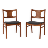 2 chaises danoises vintage - Style moderne du milieu du siècle des années 1960