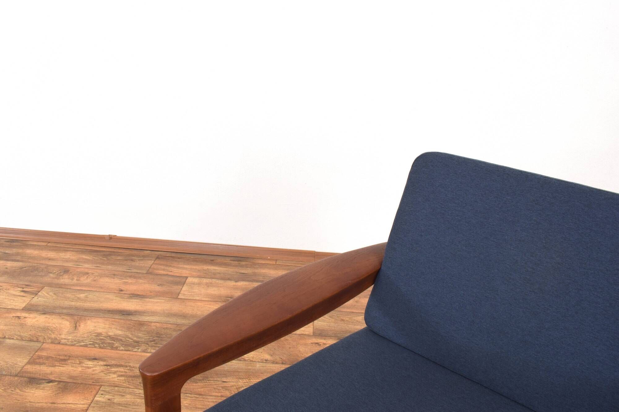 Mid-Century Danish Teak Lounge Chairs by Arne Vodder for Komfort, 1960s, Set of 2