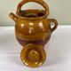 Ochre terracotta water bottle