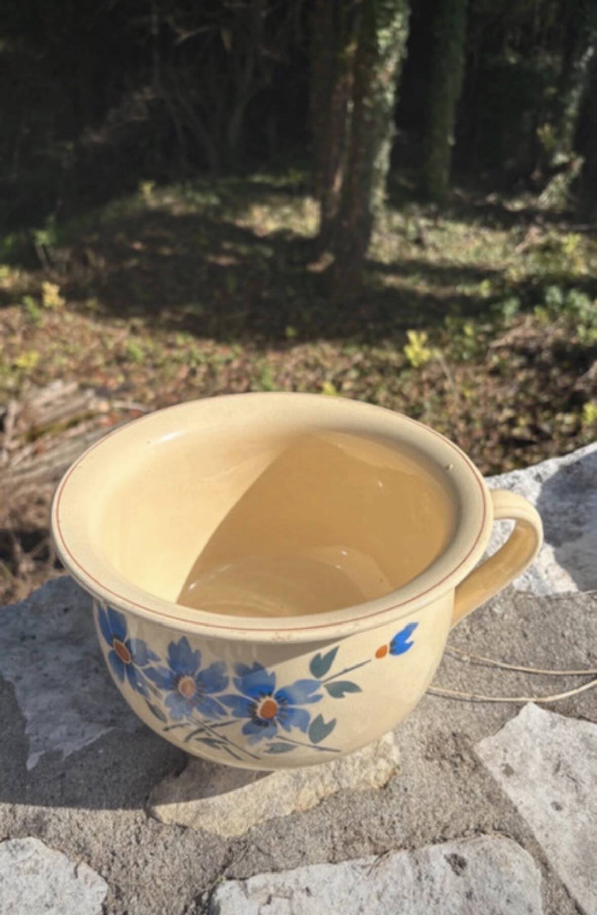 Antique ceramic vase