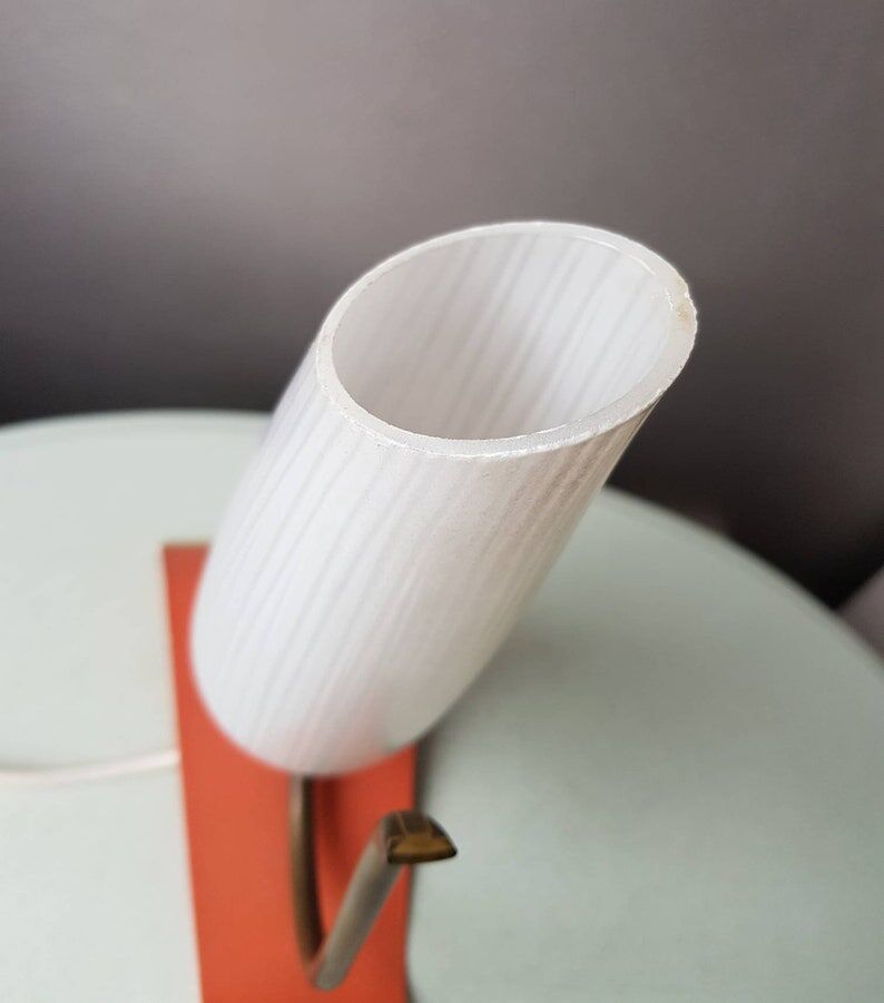 Italian night light 60s orange