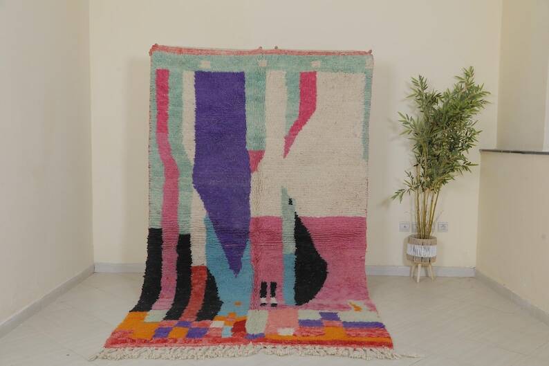 Azilal Berber rug woven in wool 200cmx300cm