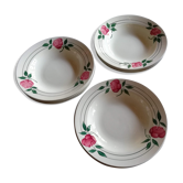 Set de 12 assittes creuses