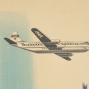 Paris, Pan Am Airways Travel Poster, 93 x 123 cm