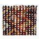 Vintage Handwoven Central Anatolian Kilim Rug with Colorful Pom Poms