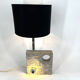 Post modern stone table lamp, 1970s