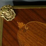 Mahogany Games Table, Louis XV/Louis XVI Transition Style – Late 19th Century