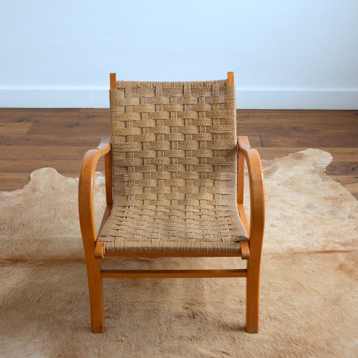 Fauteuil Bauhaus par Erich Dieckmann Art Déco 1920 / 1930s