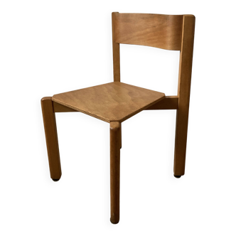Wooden children's chair