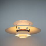 Paire de suspensions vintage danoises de Poul Henningsen, Louis Poulsen, 1958