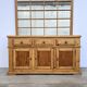 Set Buffet & Mirror XXL "Workshop Spirit" – Patinated Pine