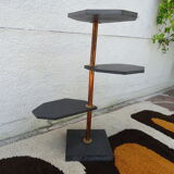 Slate, copper and brass harness