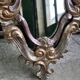 MIRROR IN LOUIS XV STYLE WITH GILDING AND SILVERING