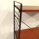 Free-Standing Rack with Wooden Shelves by A. Dekker for Tomado