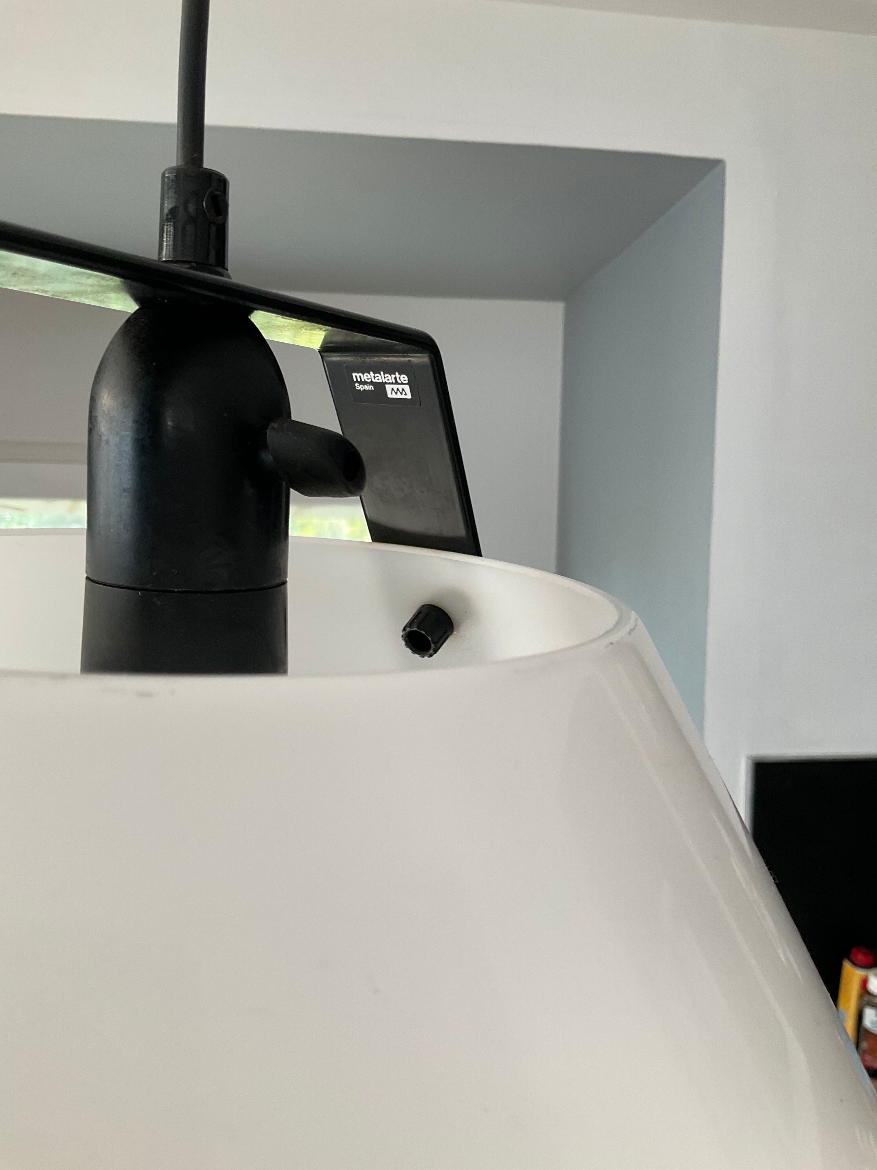 Vintage pendant lamp by metalarte 70s-80s