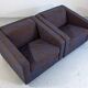 Vintage Geometric Armchairs By Zfm, Poland, 1970s, Set Of 2