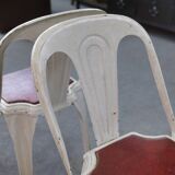 Pair of Multipl's chairs by Joseph Mathieu 1940s