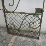 Old wrought iron gate