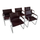 Set of 5 MG15 armchairs by Matteo Grassi