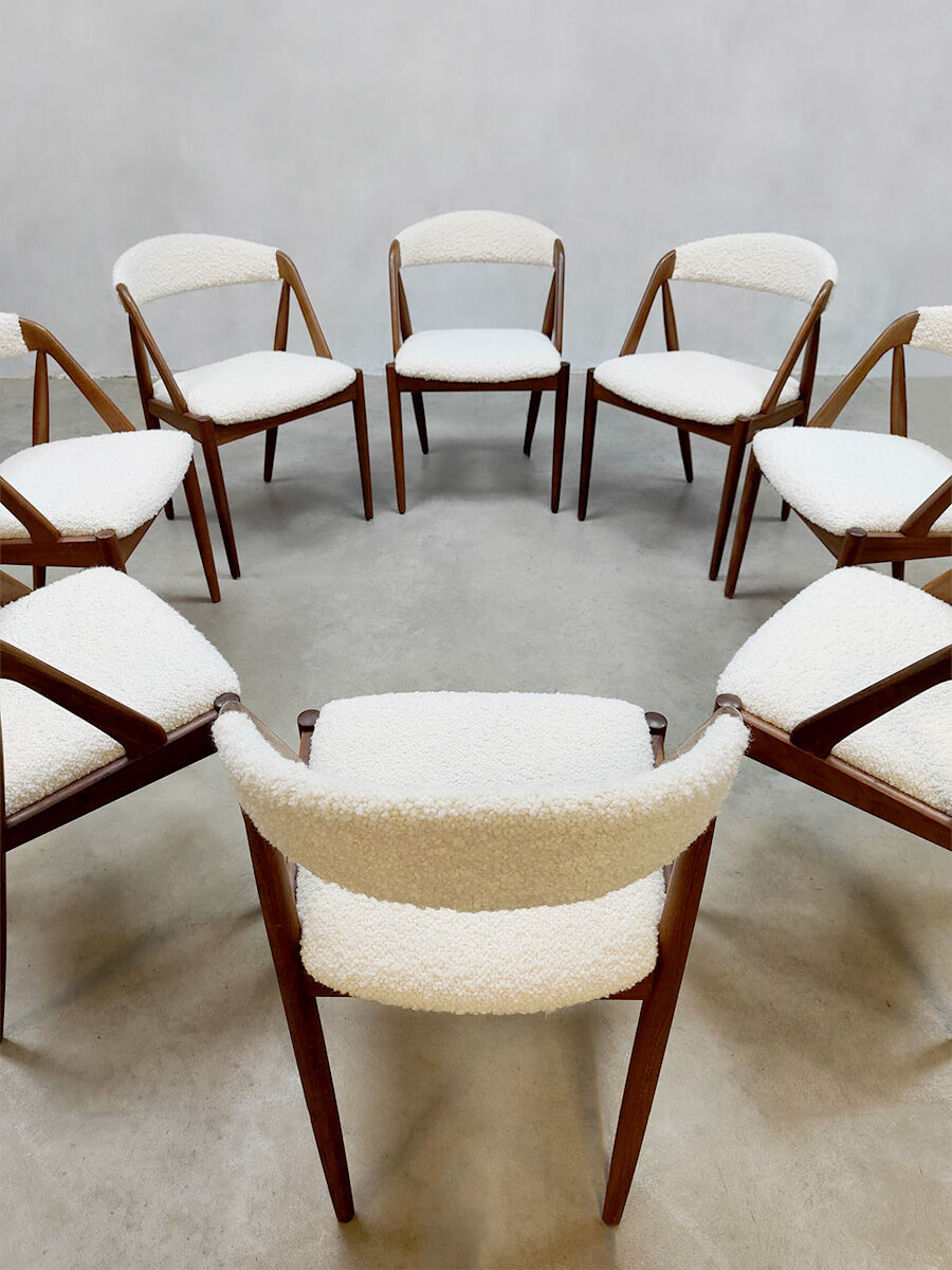 Set of 6 dining chairs by Kai Kristiansen for Schou Andersen