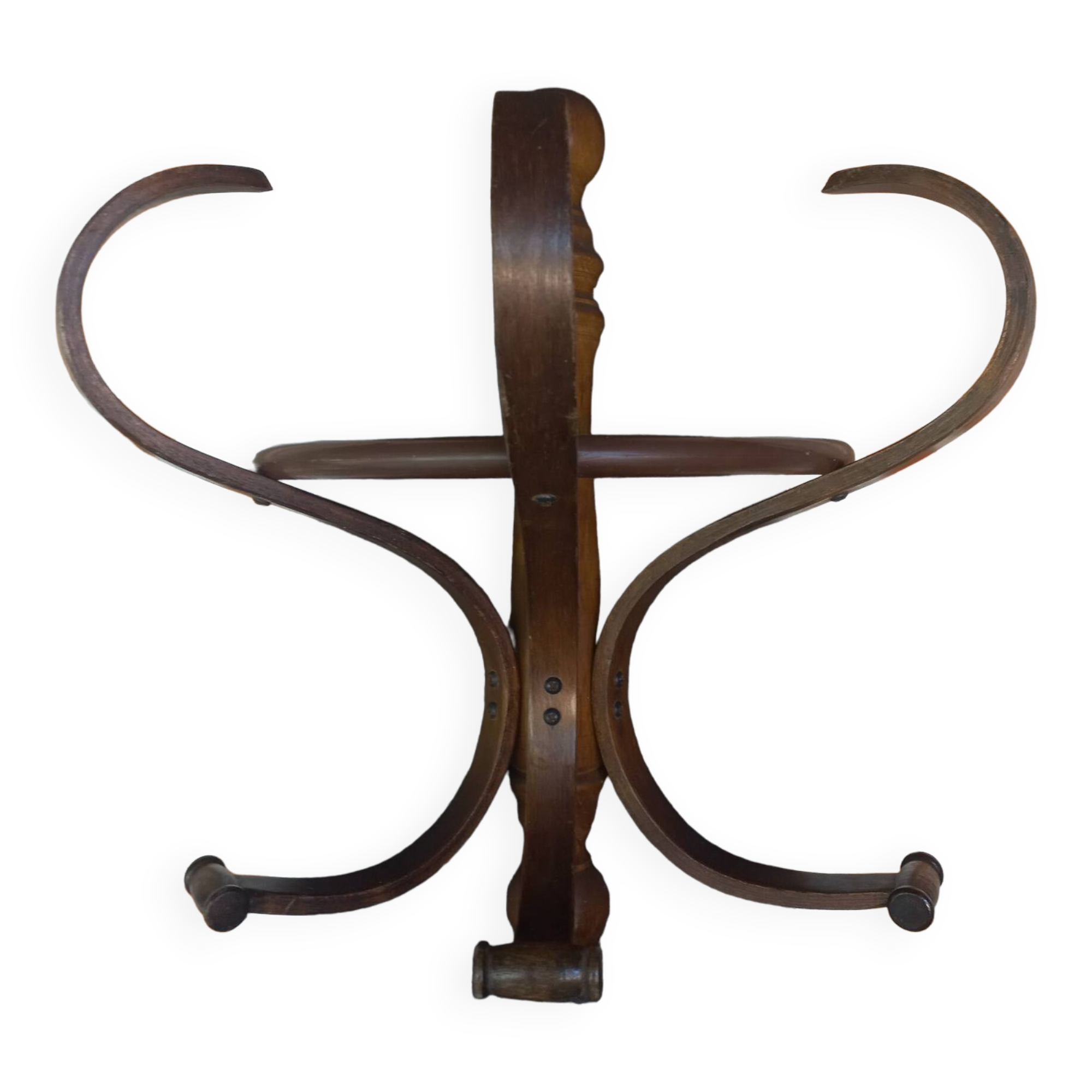 Porte manteau mural forme "perroquet"