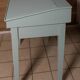 Revisited antique desk – larch green & chic jungle interior