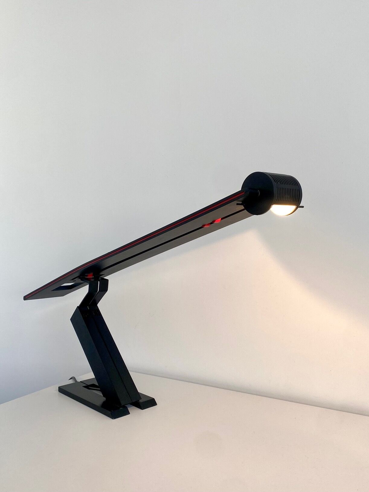 Melanos lamp by Mario Botta for Artemide, 1980's