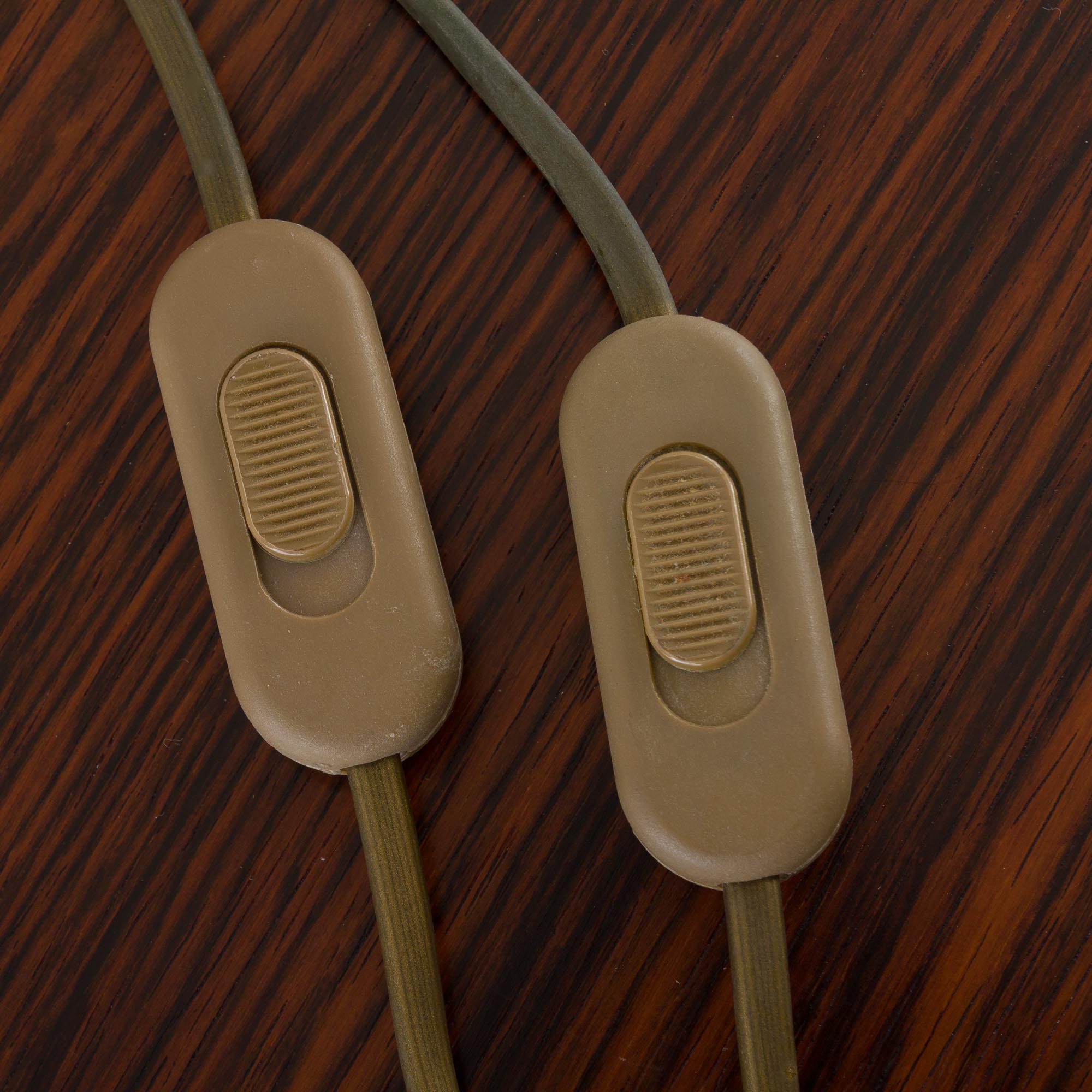 21112K Pair of Tessuto Vetri Venini table lamps with Murano glass swirl bowl shades, 1970s