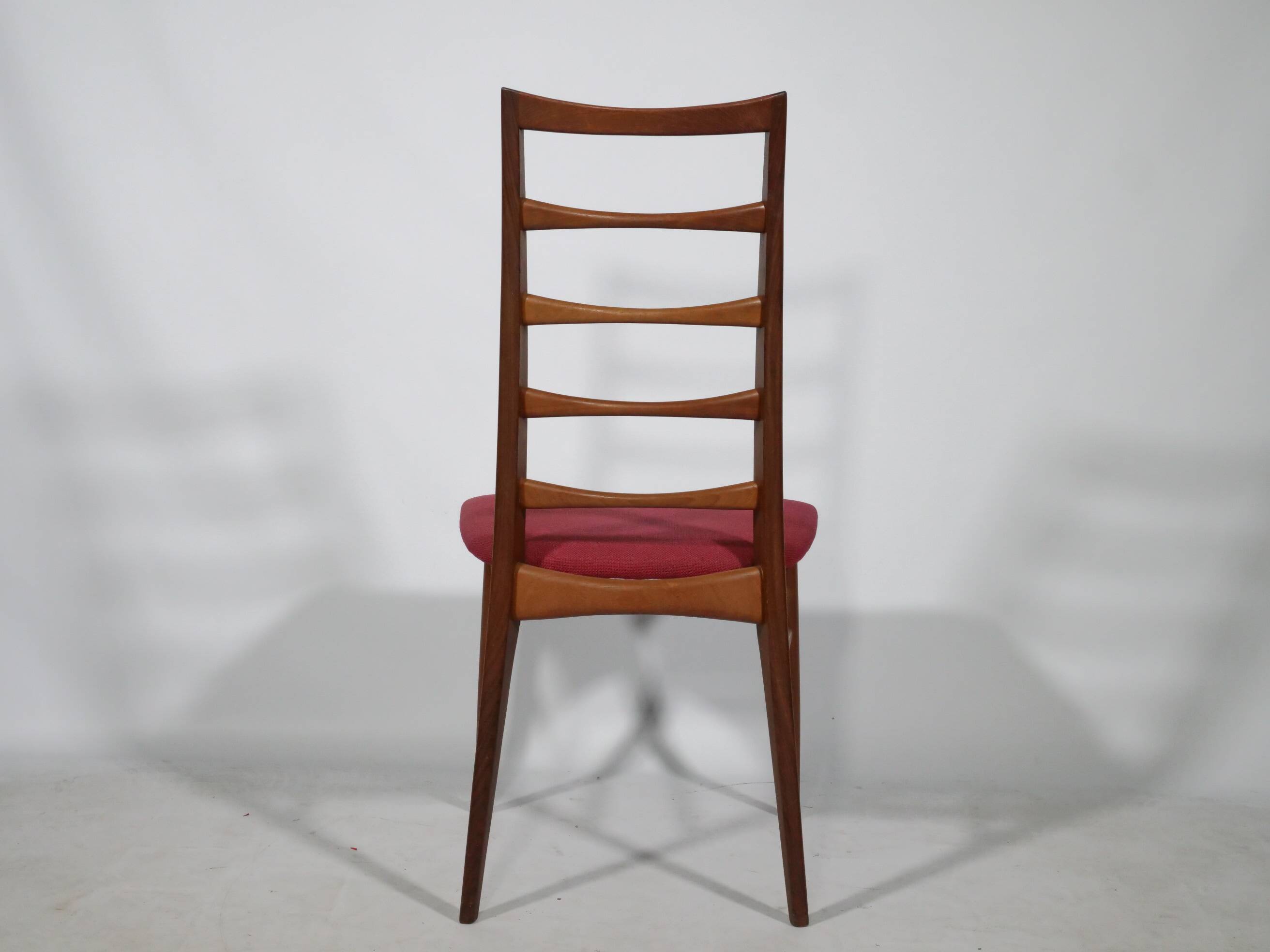 Set of 6 Teak Danish Design Dining Chairs from the 1960s by Nils Koefoed – Model LIS