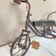 Vintage two-seater antique tricycle