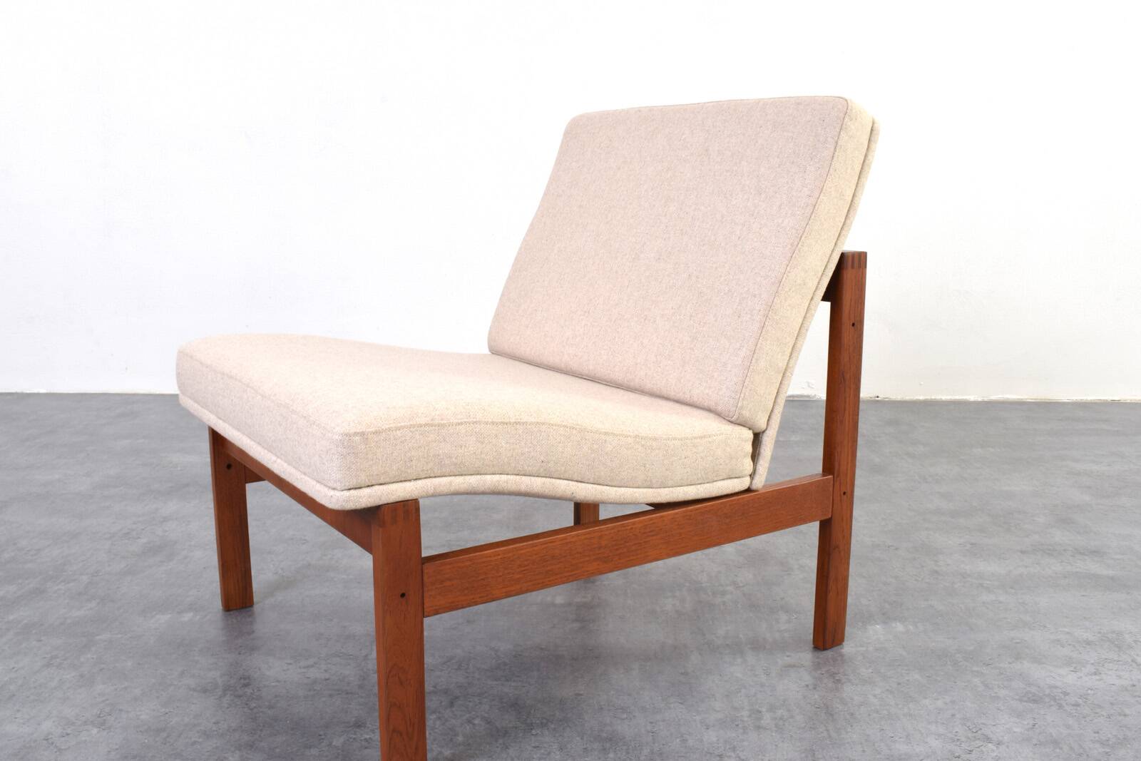 Teak Lounge Chair by Ole Gjerløv-Knudsen & Torben Lind for France & Son
