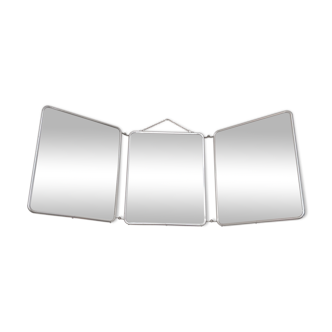 Miroir barbier triptyque 78x30cm