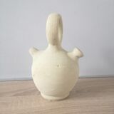 Old white clay gargoulette