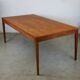 The modern Scandinavian teak dining table Diplomat by Finn Juhl for France and Son.